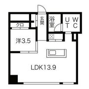 コレクション名駅IIIの間取り画像