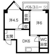 クインビルの間取り画像