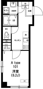 リブリ・Solashitaの間取り画像