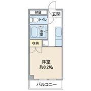 グローリアス城Ⅱの間取り画像