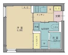 レヴァンテ都立大学の間取り画像