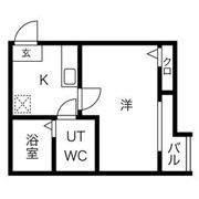 パルティール名塚の間取り画像