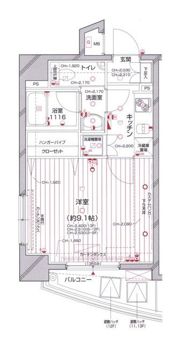 パレステュディオ中目黒の間取り画像