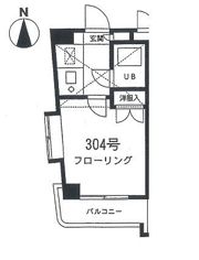 オークヒル高円寺の間取り画像
