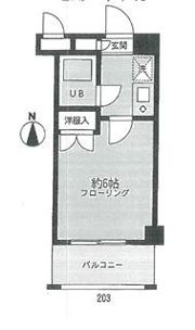 オークヒル高円寺の間取り画像