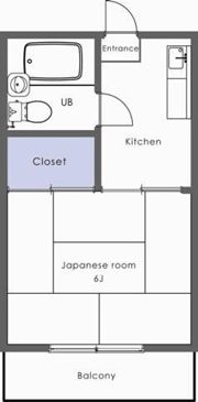 サンハイツ本間の間取り画像