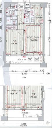 プレサンス桜通り葵の間取り画像