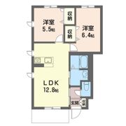 フォレスト 三室の間取り画像