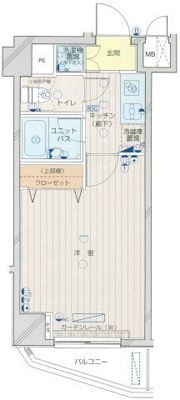 プロフ小石川後楽園の間取り画像