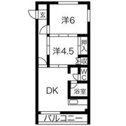 Court本陣の間取り画像