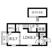 ハーモニーテラス天塚町IIの間取り画像