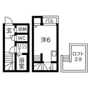 ルークス名古屋の間取り画像
