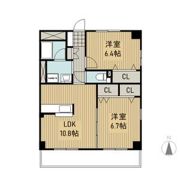 シャルム城町の間取り画像