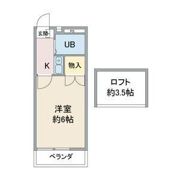 カーサ栄生の間取り画像