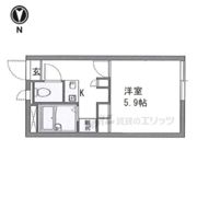 レオパレスシャトー花園の間取り画像