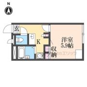 レオパレスchuTTiの間取り画像