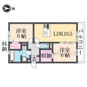 セジュール生駒の間取り画像