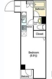 ドルチェ荻窪・壱番館の間取り画像