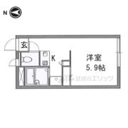レオパレスタカラの間取り画像
