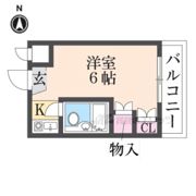 岩崎ハイツP2の間取り画像