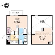 Attic宝持の間取り画像