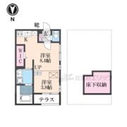 ハーモニーテラス花園東町Ⅱの間取り画像