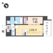 エスリードレジデンス玉造ザ・イーストの間取り画像