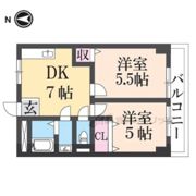 サンライフ小阪の間取り画像