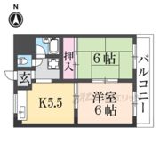 サンライフ若江本町の間取り画像
