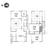 東安堵893－5戸建の間取り画像