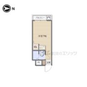 小若江スカイハイツの間取り画像