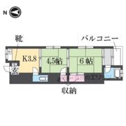八戸ノ里文化Ⅰの間取り画像