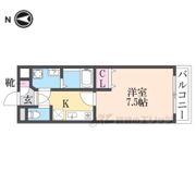 シエテ東大阪の間取り画像