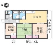 日下グランドハイツの間取り画像