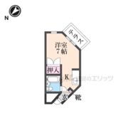 新星ビル上小阪の間取り画像