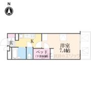 レオパレスいえぷりの間取り画像