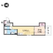 ティアラ北巽の間取り画像