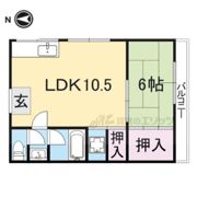 鎌田マンションの間取り画像