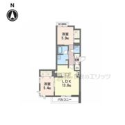 SHA MAISON ゆたかの間取り画像