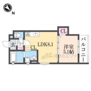 クリエオーレ吉田の間取り画像