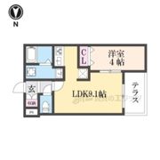 ジーメゾン角田ラシードの間取り画像