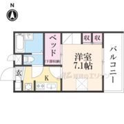 レオパレスセジュール新保の間取り画像
