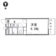 レオパレスアルモニⅠの間取り画像