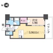 ソルテラスOSAKA EAST GATEの間取り画像