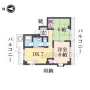 サンライフ若江東の間取り画像