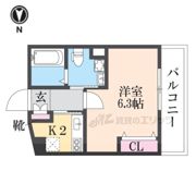 Celeb布施東の間取り画像
