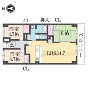 戴慶カーサグラシアの間取り画像