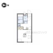 レオパレスドリーム田中21の間取り画像