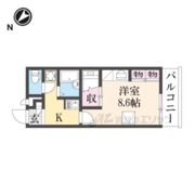 レオパレス愛の間取り画像