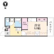 レオパレスソレイユⅢの間取り画像
